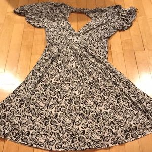 Floral Anthropologie dress